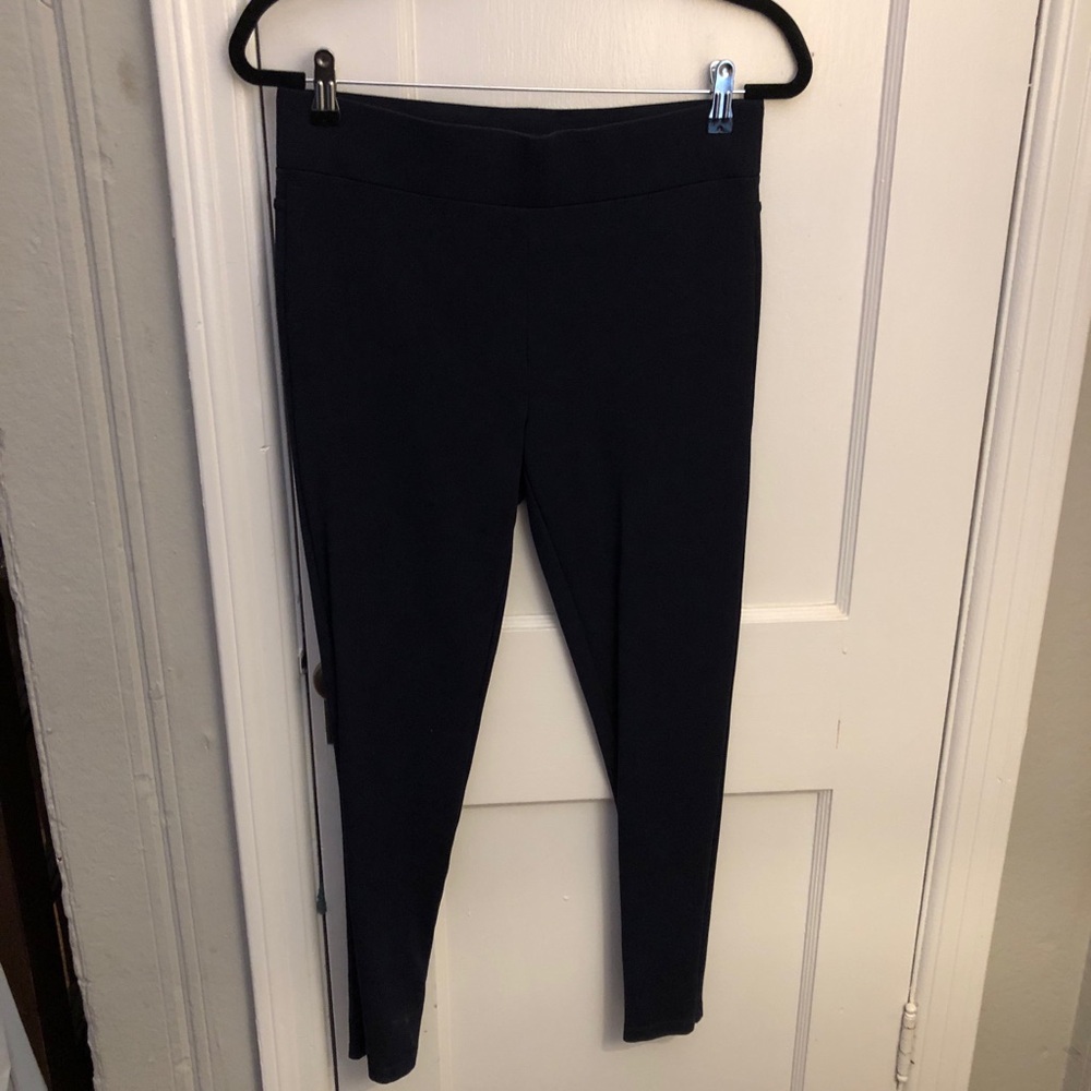 LOFT black ponte pants/leggings